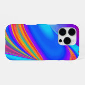 サマフィーリング、抽象芸術3Dレインボワート iPhoneケース (裏面横)