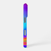 サマフィーリング、抽象芸術3Dレインボワート iPhoneケース (右側面)