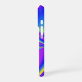 サマフィーリング、抽象芸術3Dレインボワート iPhoneケース (左側面)