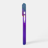 サマフィーリング、抽象芸術3Dレインボワート iPhoneケース (左側面)