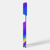 サマフィーリング、抽象芸術3Dレインボワート iPhoneケース (右側面)