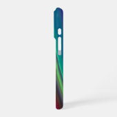 サマフィーリング、抽象芸術3Dレインボワート iPhoneケース (左側面)