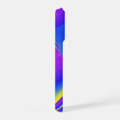 サマフィーリング、抽象芸術3Dレインボワート iPhoneケース (右側面)