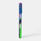 サマフィーリング、抽象芸術3Dレインボワート iPhone 16ケース (右側面)