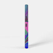サマフィーリング、抽象芸術3Dレインボワート SAMSUNG GALAXYケース (右側面)