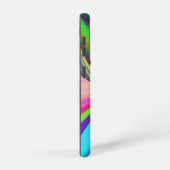 サマフィーリング、抽象芸術3Dレインボワート SAMSUNG GALAXYケース (右側面)