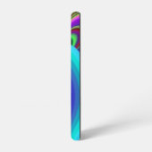 サマフィーリング、抽象芸術3Dレインボワート SAMSUNG GALAXYケース (左側面)