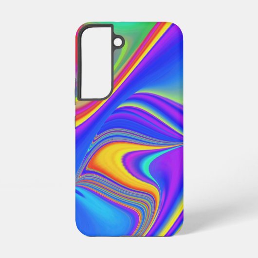 サマフィーリング、抽象芸術3Dレインボワート SAMSUNG GALAXYケース (裏面)