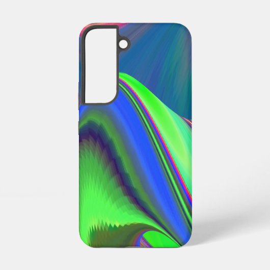 サマフィーリング、抽象芸術3Dレインボワート SAMSUNG GALAXYケース (裏面)