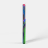 サマフィーリング、抽象芸術3Dレインボワート SAMSUNG GALAXYケース (右側面)
