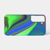 サマフィーリング、抽象芸術3Dレインボワート SAMSUNG GALAXYケース (裏面横)