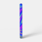サマフィーリング、抽象芸術3Dレインボワート SAMSUNG GALAXYケース (左側面)