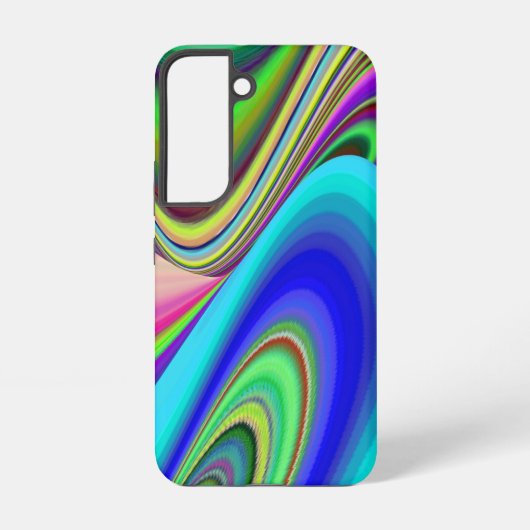 サマフィーリング、抽象芸術3Dレインボワート SAMSUNG GALAXYケース (裏面)