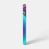 サマフィーリング、抽象芸術3Dレインボワート SAMSUNG GALAXYケース (左側面)