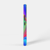 サマフィーリング、抽象芸術3Dレインボワート SAMSUNG GALAXYケース (右側面)