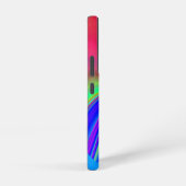 サマフィーリング、抽象芸術3Dレインボワート SAMSUNG GALAXYケース (右側面)