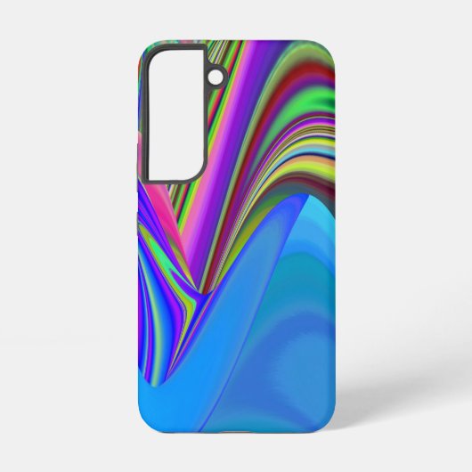 サマフィーリング、抽象芸術3Dレインボワート SAMSUNG GALAXYケース (裏面)