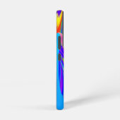 サマフィーリング、抽象芸術3Dレインボワート SAMSUNG GALAXYケース (右側面)