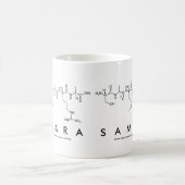 サマラペプチド名mug コーヒーマグカップ (中央)
