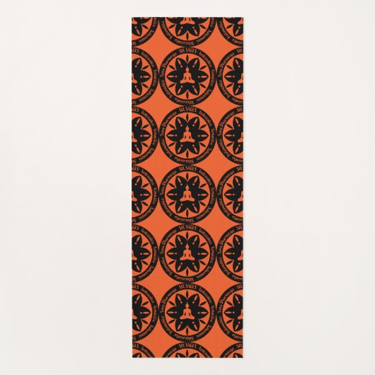 サマラ仏教の6つの宗教 ヨガマット (正面)