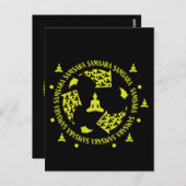 サマラ仏教 ニルヴァーナ仏教 ポストカード (正面/裏面)