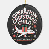 サマリア人の財布 オペレーション・クリスマス・チャイルド セラミックオーナメント (左)