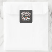 サマリア人の財布 Operation Christmas Child スクエアシール (バッグ)