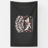 サマリア人の財布 Operation Christmas Child 横断幕 (縦)