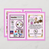 サマリンダウィザード – サマリウム要素 ポストカード (正面/裏面)