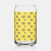 サマリーイエロービードードルモノグラムのズ ガラス缶 (右)