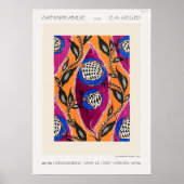 サマルカンデフラワーマーケットウォールデコール ポスター (正面)