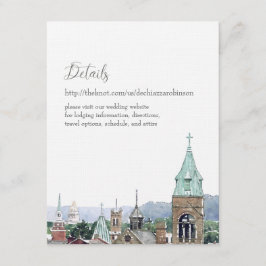 サマンサとマイケル詳細 招待状