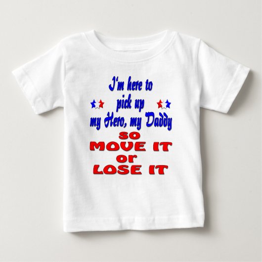 サマンサのカスタムホームカミングシャツ ベビーTシャツ (正面)