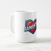 サマンサを愛して コーヒーマグカップ (正面左)