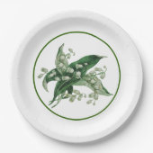 サマンサリリー2 ペーパープレート (正面)