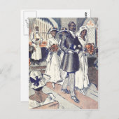 サマンサ・ジョンソンさんの結婚式 ポストカード (正面/裏面)