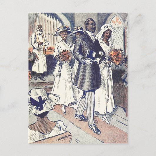 サマンサ・ジョンソンさんの結婚式 ポストカード (正面)