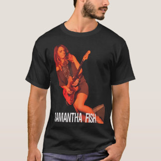 サマンサ・フィッシュ ミュージック アート Tシャツ