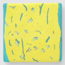 サマーおもしろいストーンコースター ストーンコースター