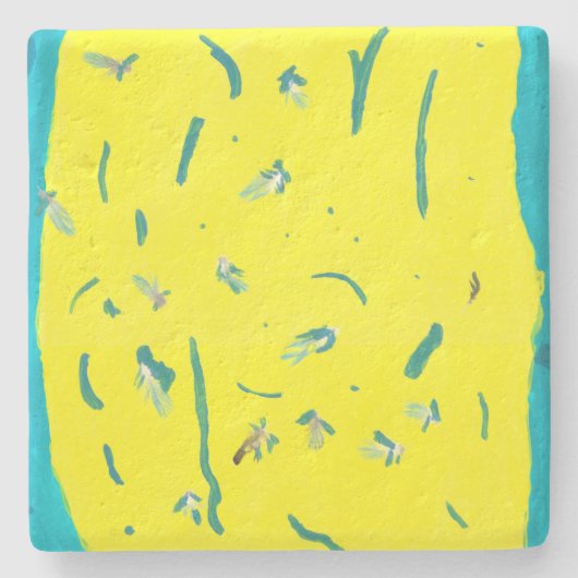 サマーおもしろいストーンコースター ストーンコースター (正面)