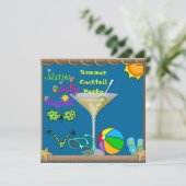 サマーおもしろいマルティーニプールパーティー 招待状 (スタンド正面)