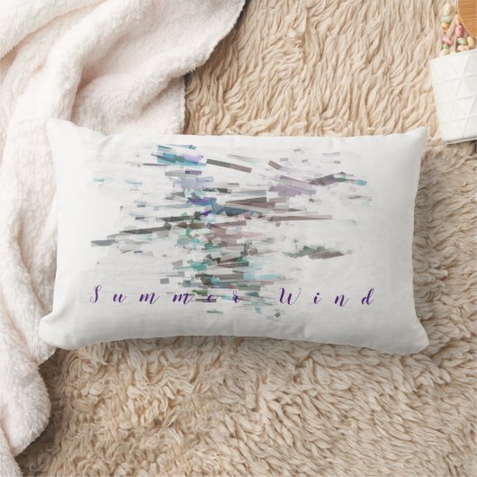 サマーかわいらしカラフルウインド装飾用クッション ランバークッション (ブランケット)