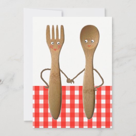 サマーの結婚式前パーティー招待状 招待状 (正面)