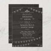 サマーぶら下がったズライト招待状 招待状 (正面/裏面)