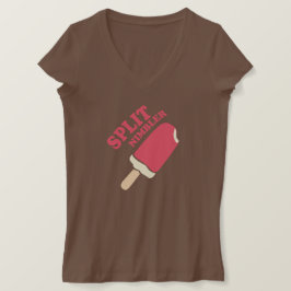 サマーアイスクリームイチゴ割り Tシャツ