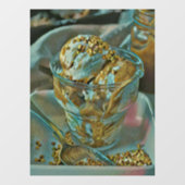 サマーアイスクリームコーン ウィンドウサイン (シート)