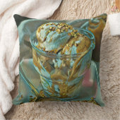 サマーアイスクリームコーン クッション (ブランケット)