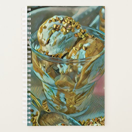 サマーアイスクリームコーン プランナー手帳 (正面)