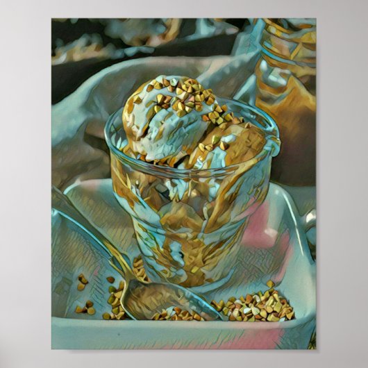 サマーアイスクリームコーン ポスター (正面)