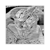 サマーアイスクリームコーン ラバースタンプ (インプリント)